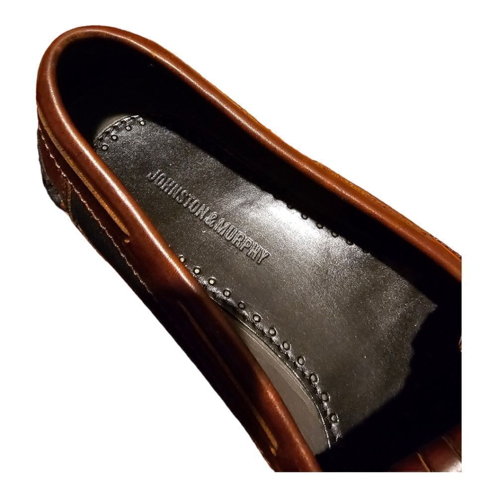 ‎JOHNSTON & MURPHY Tassel Loafers - Size 9 1/2 - Picture 5 of 8